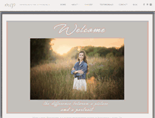 Tablet Screenshot of mistycarterphotography.com